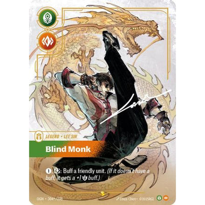 Sports Lee Sin - Blind Monk (Signature) (304*/298) [Origins] Foil