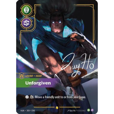Sports Yasuo - Unforgiven (Signature) (305*/298) [Origins] Foil