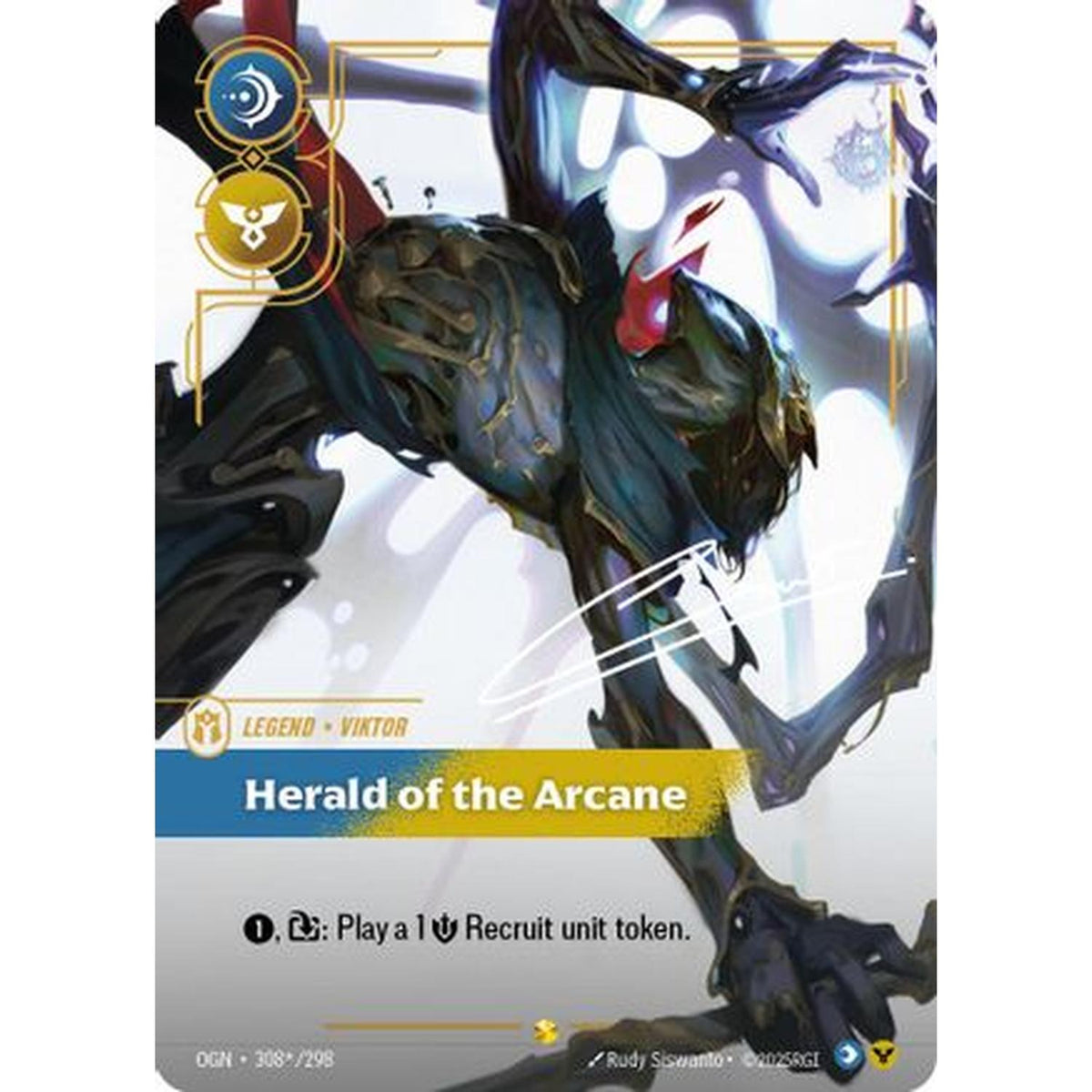 Sports Viktor - Herald Of The Arcane (Signature) (308*/298) [Origins] Foil