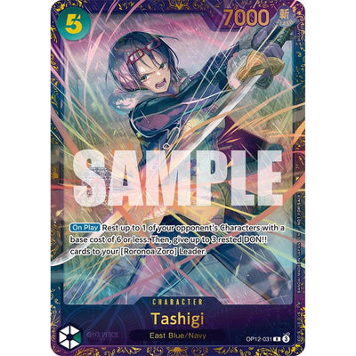 One Piece TCG Tashigi (Treasure Cup 2025) (Op12-031) [One Piece Promotion Cards] Foil