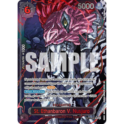 One Piece TCG St. Ethanbaron V. Nusjuro (Parallel) (Op13-080) [Carrying On His Will] Foil