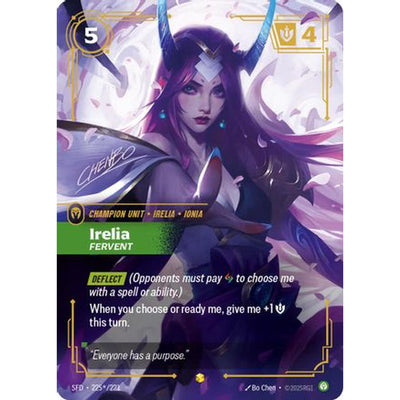 Sports Irelia - Fervent (Signature) (225*/221) [Spiritforged] Foil