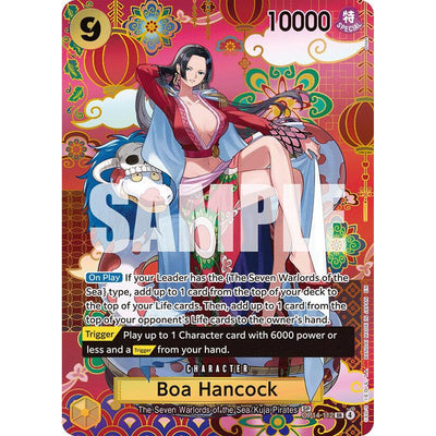 One Piece TCG Boa Hancock - Op14-112 (SP) (Op14-112) [The Azure Sea'S Seven] Foil