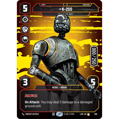 Sports K-2s0 - Locking The Vault (Serialized) (880) (880) [A Lawless Time]