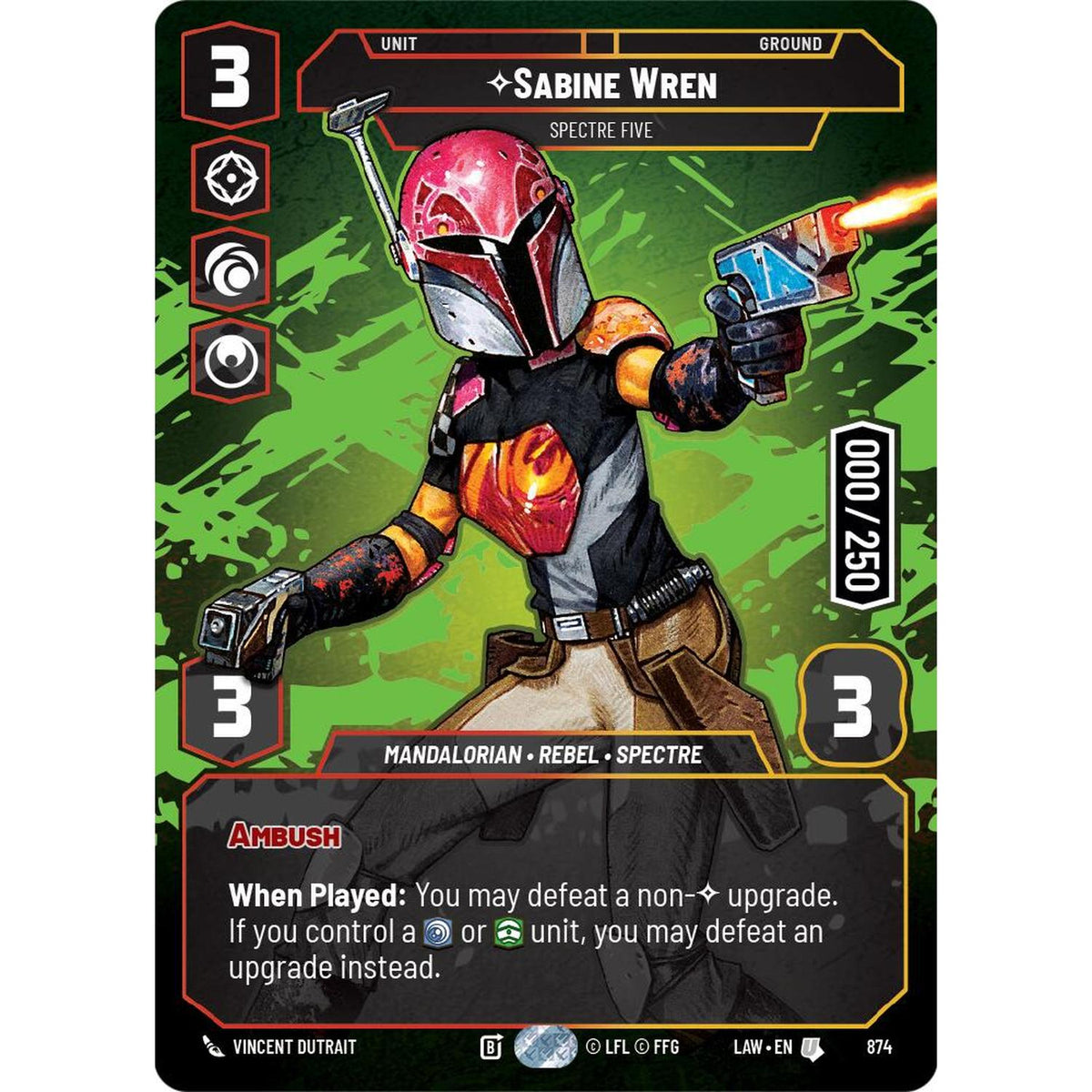 Sports Sabine Wren - Spectre Five (Serialized) (874) (874) [A Lawless Time]