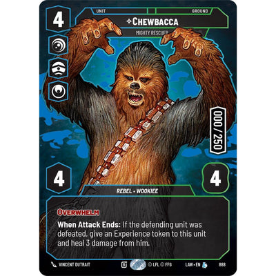 Sports Chewbacca - Mighty Rescuer (Serialized) (888) (888) [A Lawless Time]