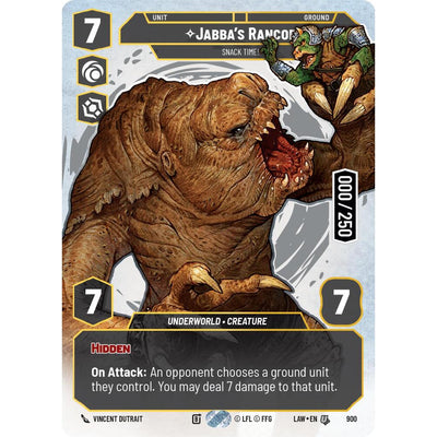 Sports Jabba'S Rancor - Snack Time! (Serialized) (900) (900) [A Lawless Time]