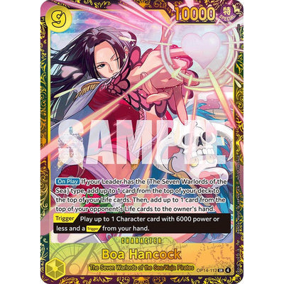 One Piece TCG Boa Hancock (Cs 26-27 Regionals Season 1) (Op14-112) [One Piece Promotion Cards] Foil