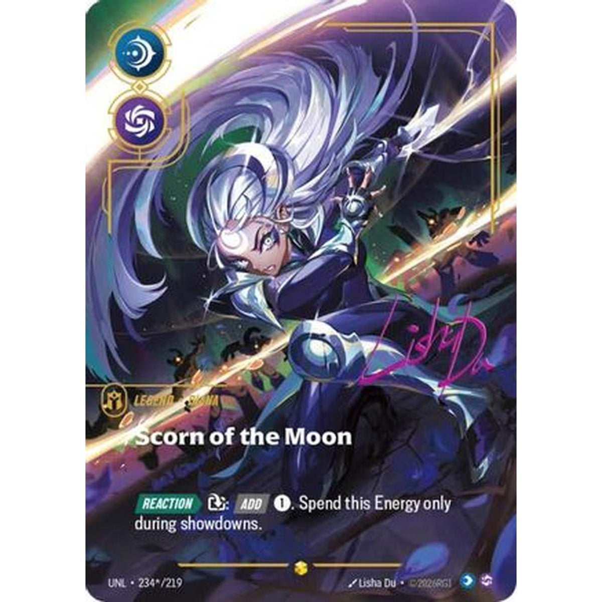 Sports Diana - Scorn Of The Moon (Signature) (234*/219) [Unleashed] Foil