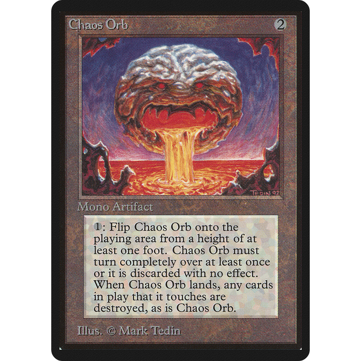 Magic The Gathering Chaos Orb [Limited Edition Beta]