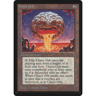Magic The Gathering Chaos Orb [Limited Edition Beta]