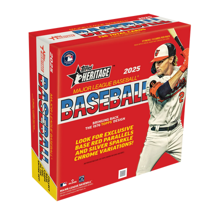 Baseball Topps 2025 Topps Heritage Baseball Mega 20 Box Case