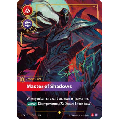 Sports Zed - Master Of Shadows (Signature) (191*/166) [Vendetta] Foil