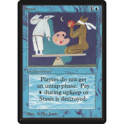 Magic The Gathering Stasis [Limited Edition Beta]
