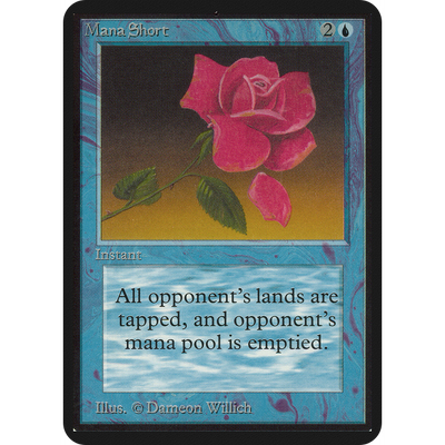 Magic The Gathering Mana Short [Limited Edition Alpha]