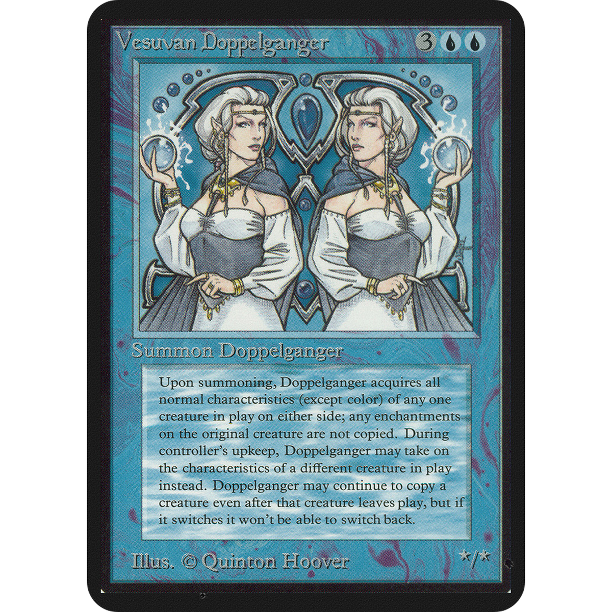 Magic The Gathering Vesuvan Doppelganger [Limited Edition Alpha]