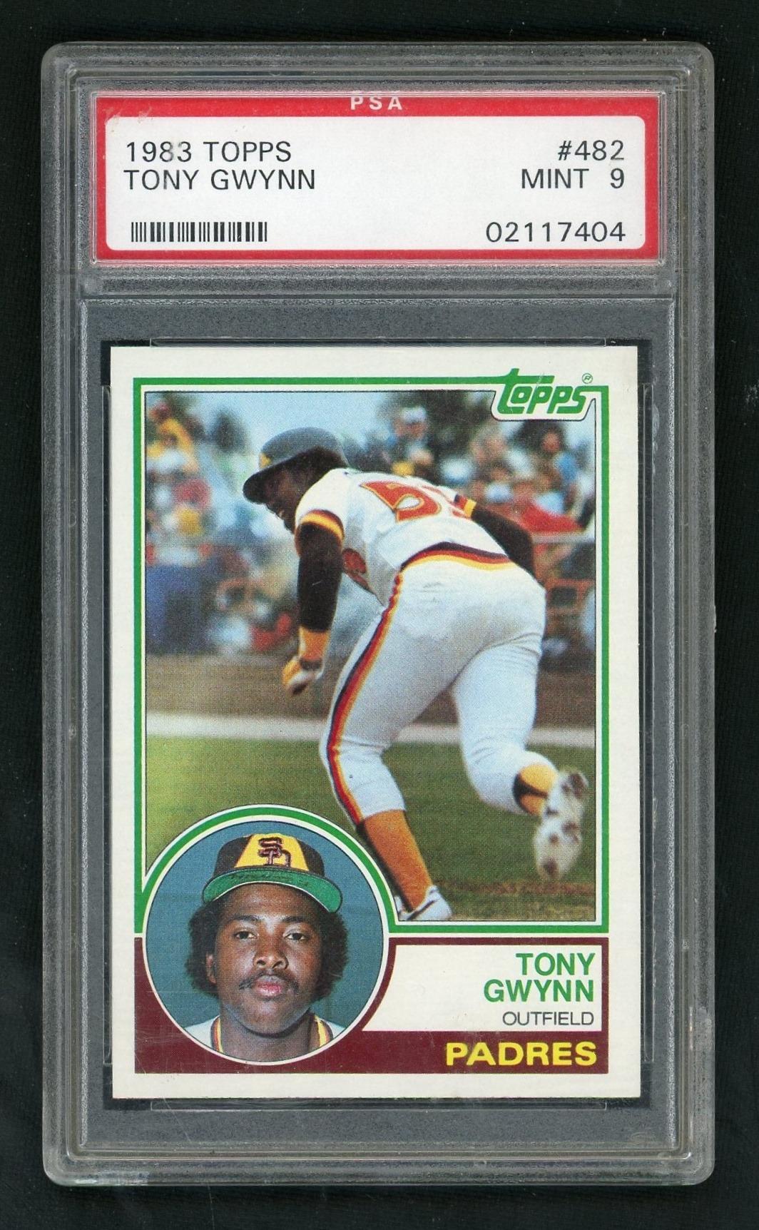 Pokémon Panini 1983 Topps Tony Gwynn #482 PSA 9