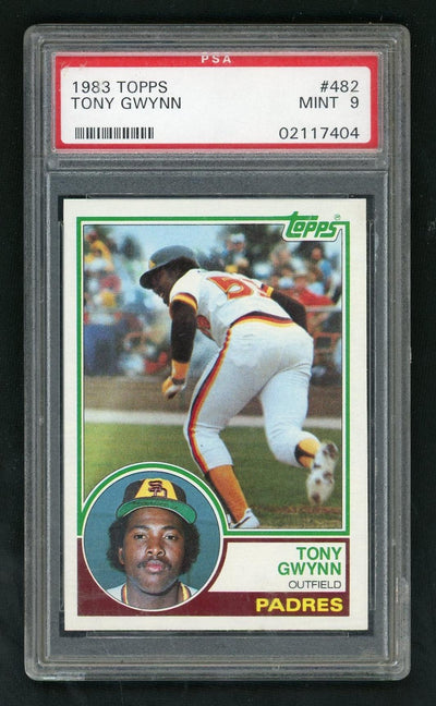 Pokémon Panini 1983 Topps Tony Gwynn #482 PSA 9