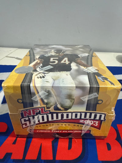 Football 2003 NFL Showdown Sealed Draft Pack Display