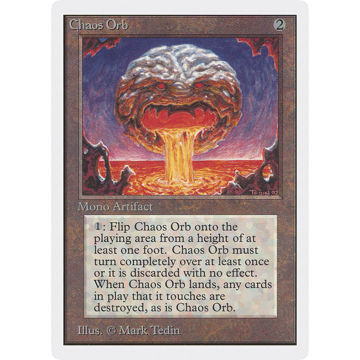 Magic The Gathering Chaos Orb [Unlimited Edition]