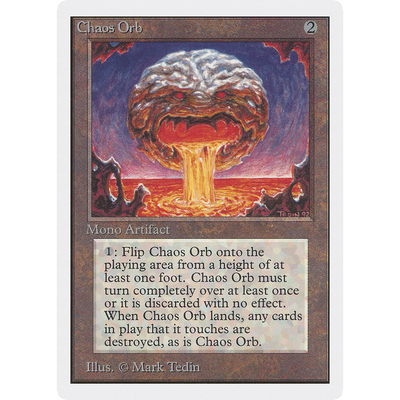 Magic The Gathering Chaos Orb [Unlimited Edition]