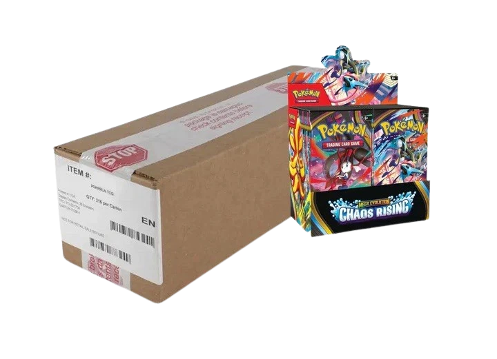 Sports Sealed Case Chaos Rising Booster Box - Me04