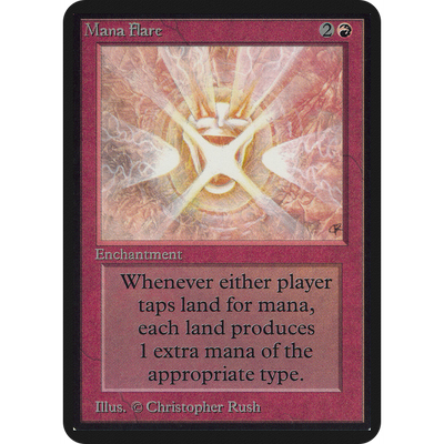 Magic The Gathering Mana Flare [Limited Edition Alpha]