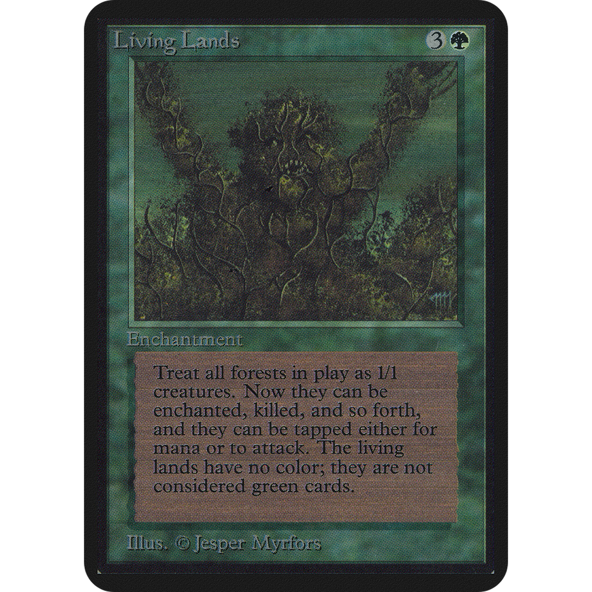 Magic The Gathering Living Lands [Limited Edition Alpha]