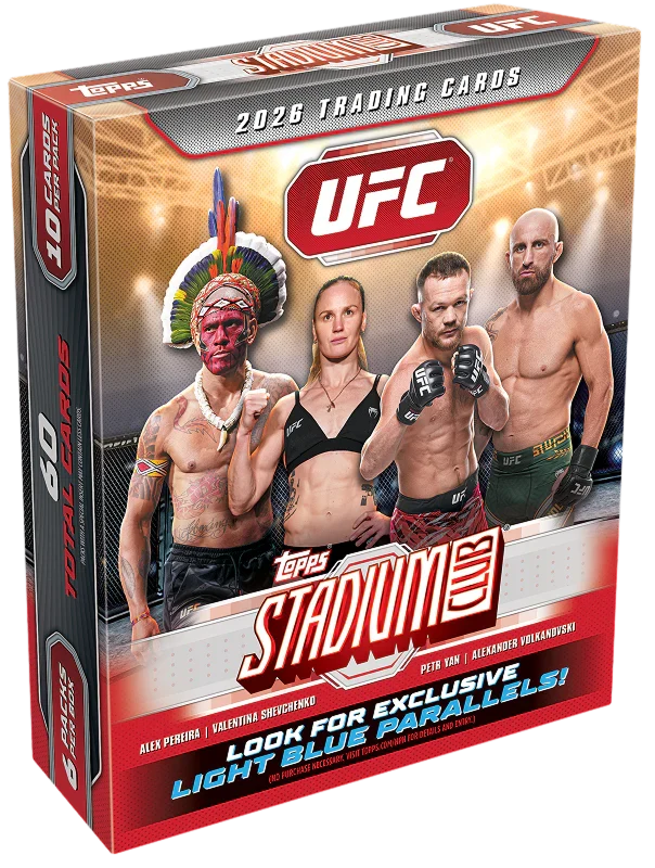 UFC MMA Topps 2026 Topps UFC Stadium Club Mega 20 Box Case