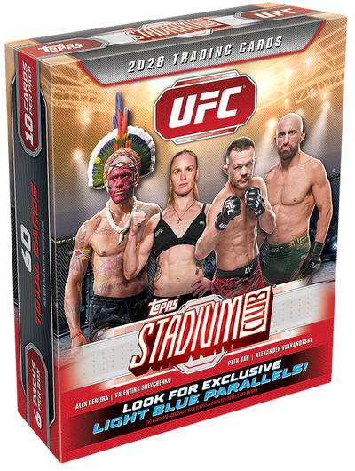 UFC MMA Topps 2026 Topps UFC Stadium Club Mega 20 Box Case