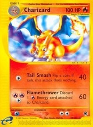 Pokémon Charizard (39/165) - Expedition Reverse Holofoil