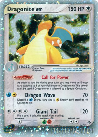 Pokémon Dragonite EX (90/97) - Dragon Holofoil