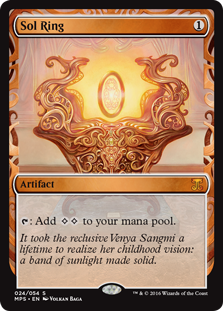 Magic The Gathering Sol Ring - Masterpiece Series: Kaladesh Inventions (Mps)