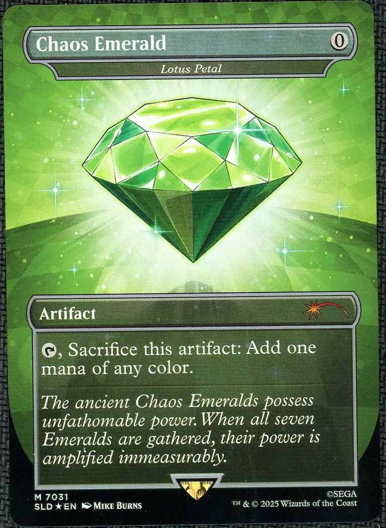 Magic The Gathering 2025 MTG Chaos Emerald M7031