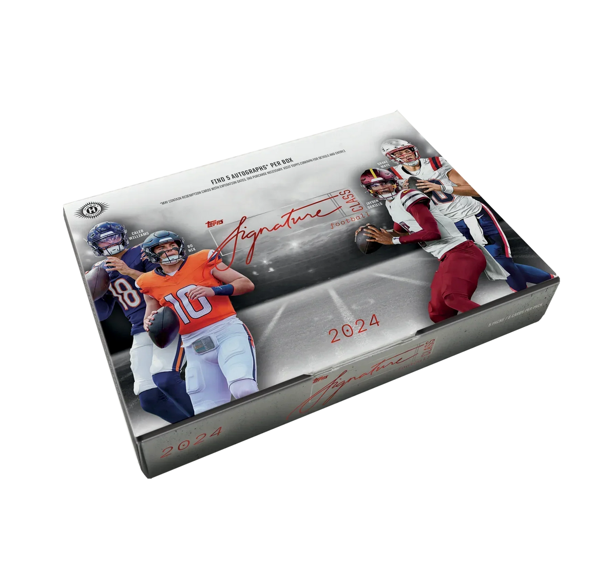 Sports Topps 2024 Topps Signature Class Football Hobby 6 Box Case