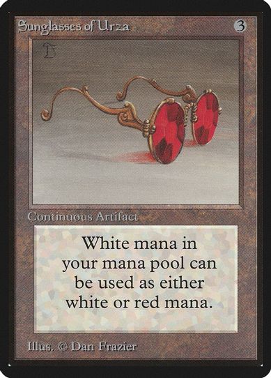Sunglasses Of Urza [Beta Edition]
