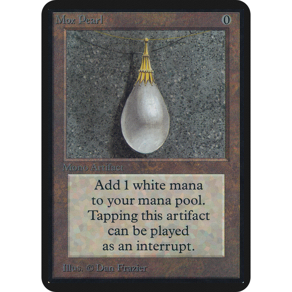 Magic The Gathering Mox Pearl [Limited Edition Alpha]