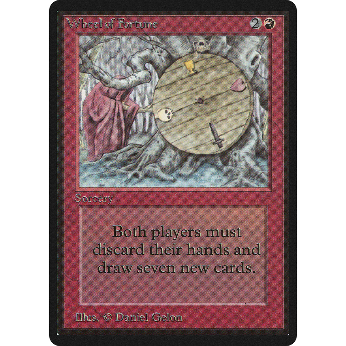 Magic The Gathering Wheel Of Fortune [Limited Edition Beta]