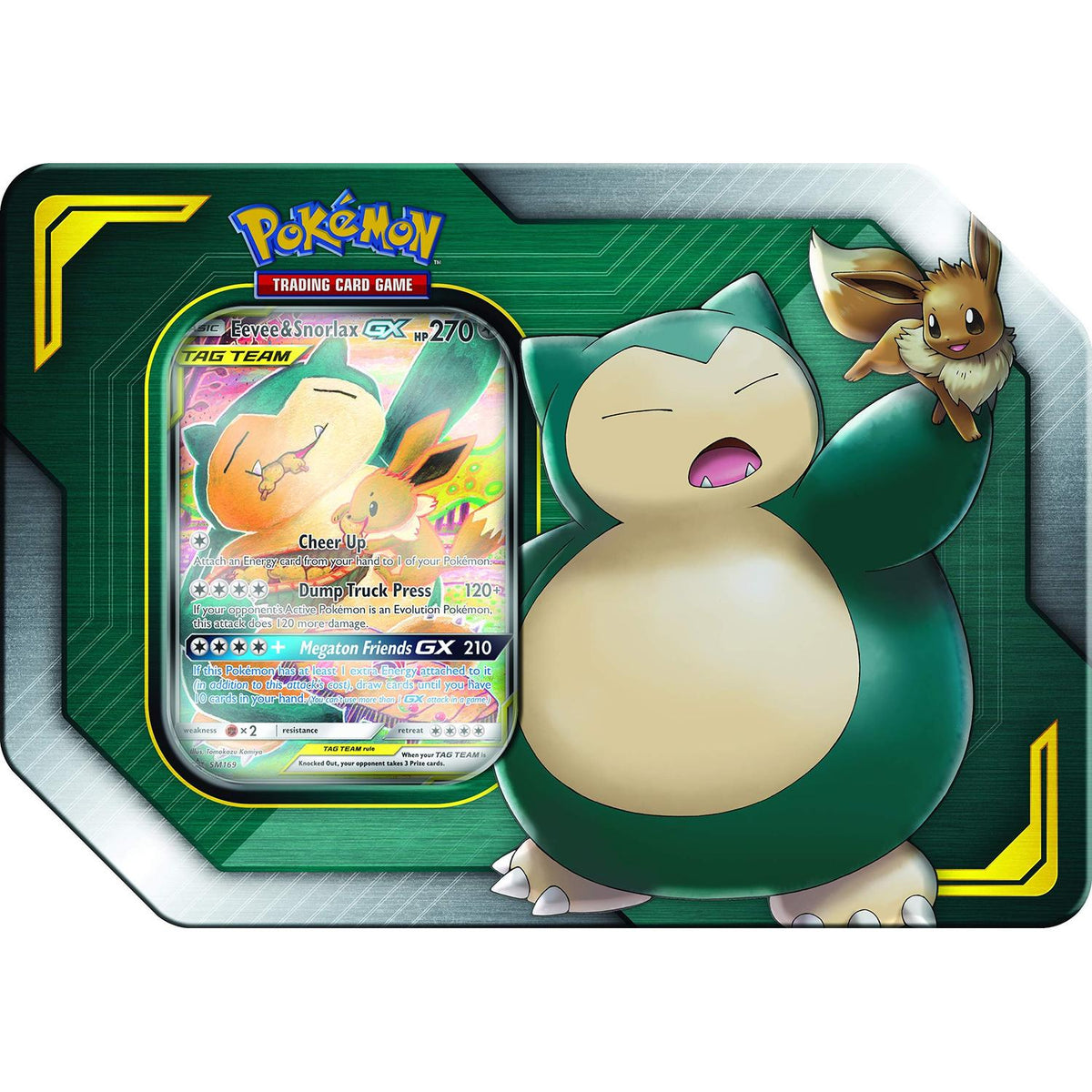 Pokémon Pokemon: Tag Team Tin [Eevee & Snorlax GX]