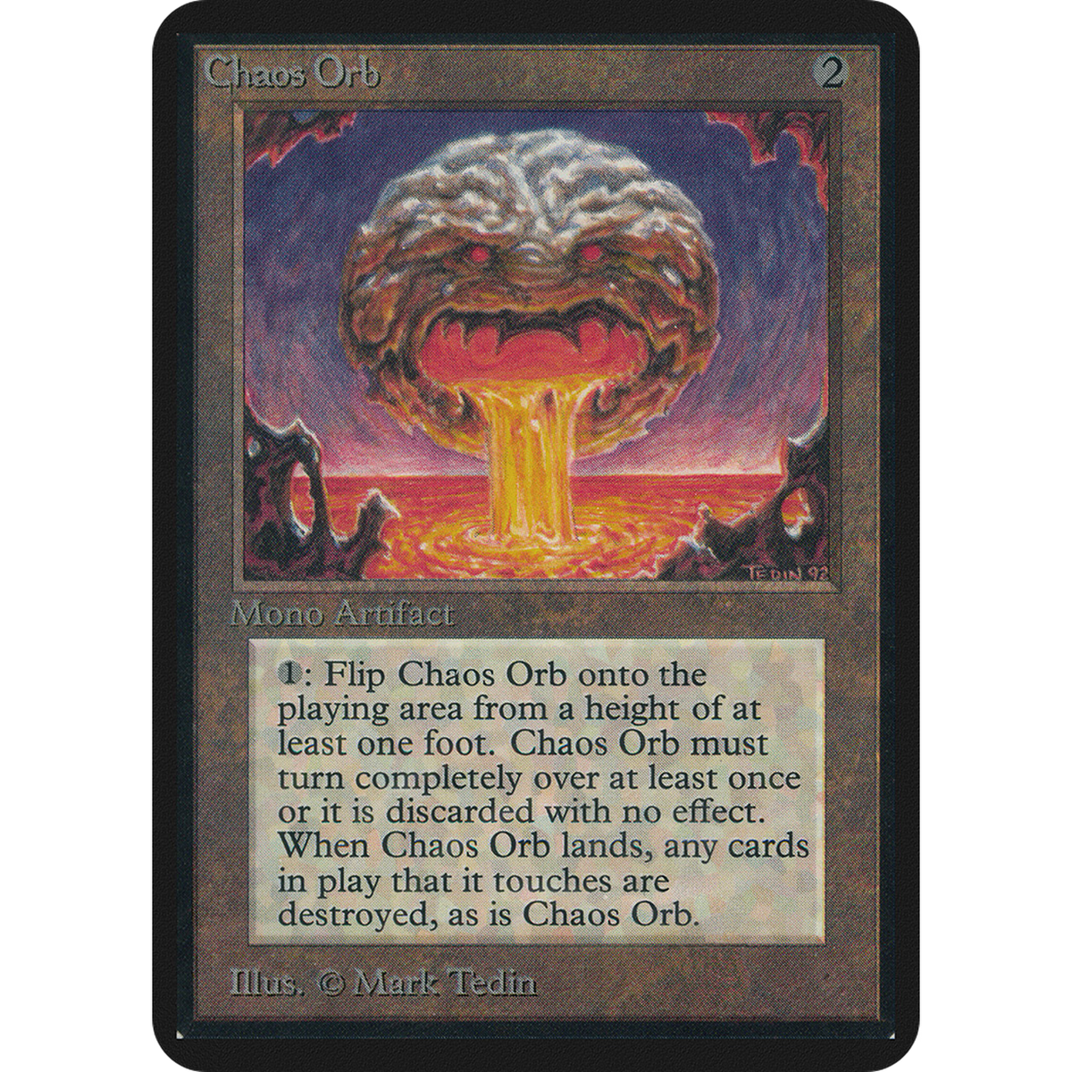 Magic The Gathering Chaos Orb [Limited Edition Alpha]