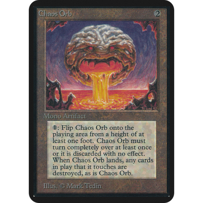 Magic The Gathering Chaos Orb [Limited Edition Alpha]