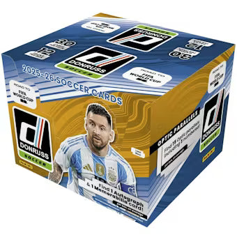 2025-26 Panini Donruss Road To Fifa World Cup Soccer Hobby 12 Box Case