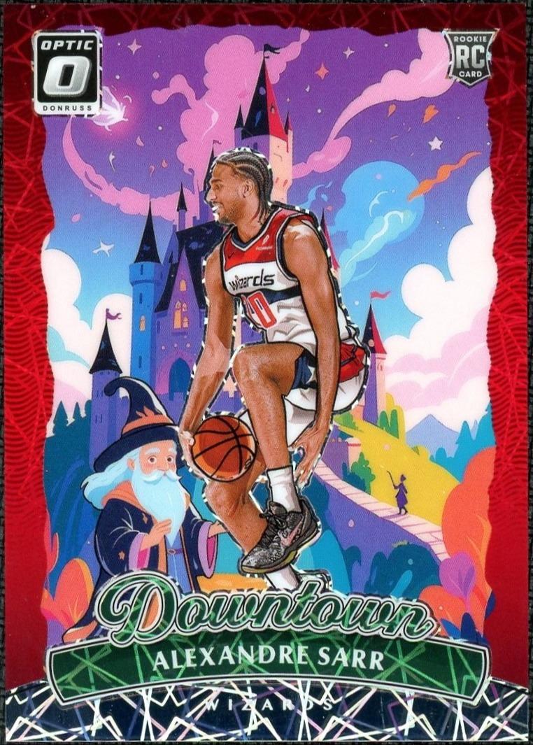 Basketball 2024-25 Donruss Optic 18 Alexandre Sarr Downtown