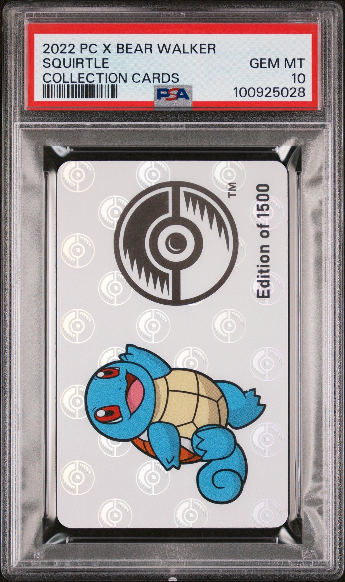 Pokémon PSA 10 Squirtle Cards