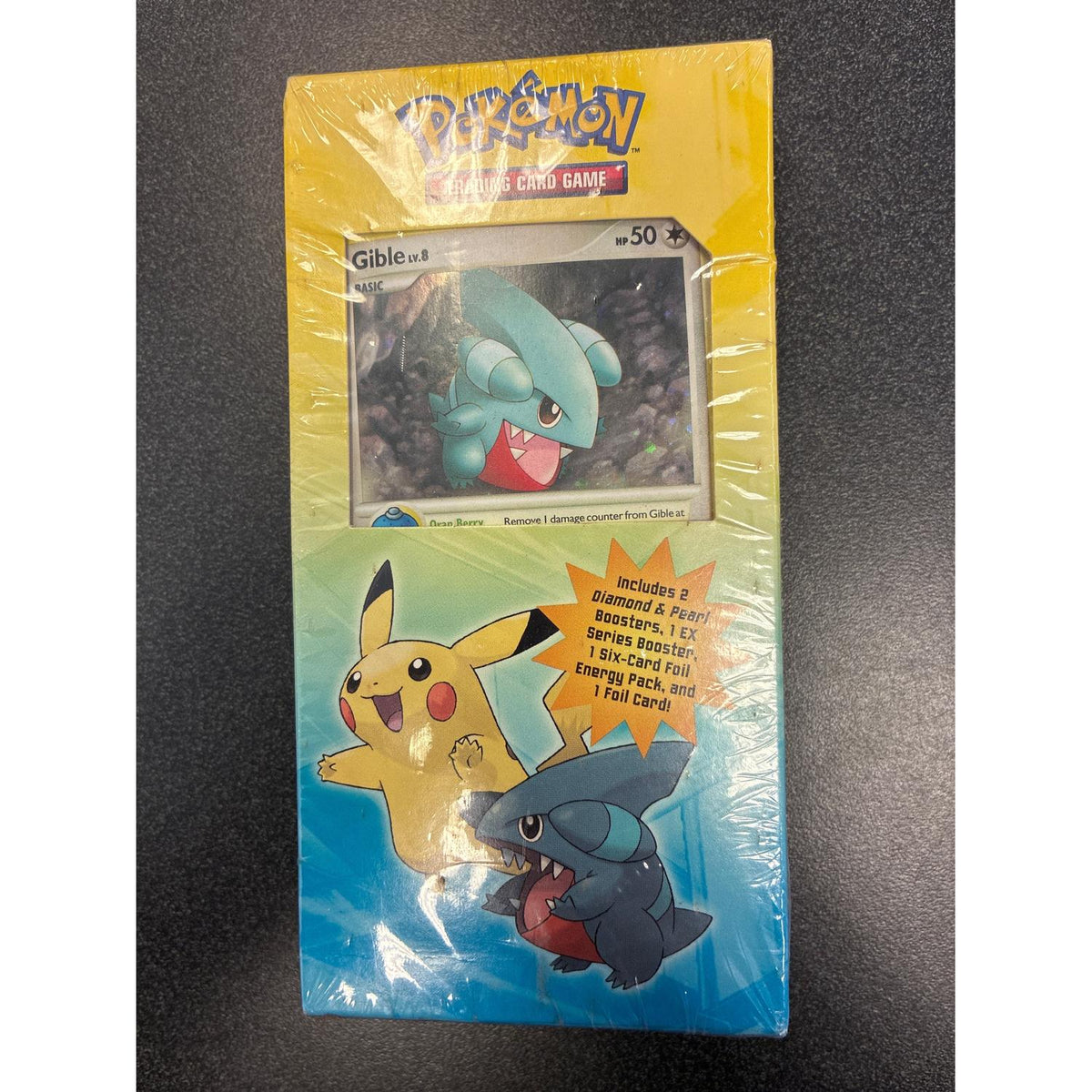 Sports Gible Diamond & Pearl Power Pack (Contains 1 Random EX Series Booster + More)