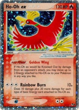 Pokémon Ho-Oh EX (Holo) (17) - Pop Series 3 Holofoil