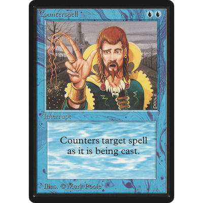 Magic The Gathering Counterspell [Limited Edition Beta]