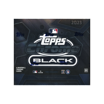 Baseball Topps 2023 Topps Chrome Black Baseball Hobby Box