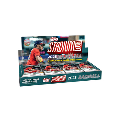 Baseball Topps 2023 Topps Stadium Club Baseball Hobby Box