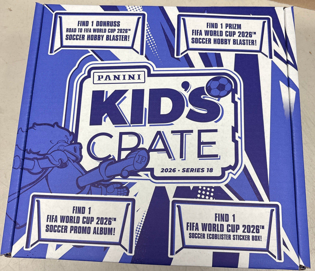UFC MMA Panini 2025 Panini Kids Crate 18 - World Cup Edition